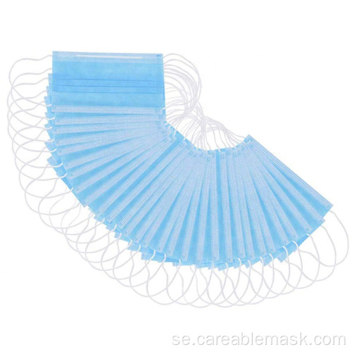 Engångsutdragning Pullout Comfort Earloop Disposable Face Masker